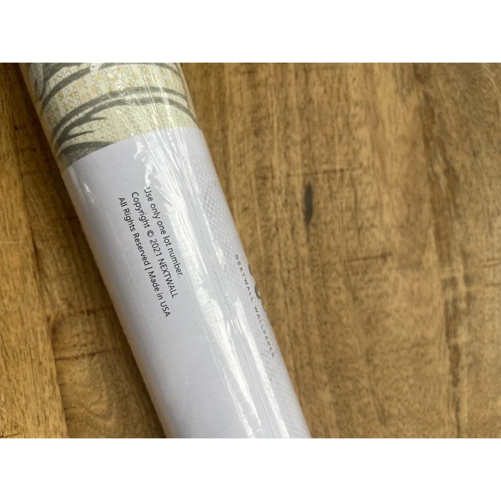 NextWall NW41508 Morris Flower Wallpaper in Daydream Grey & Pearl Blue NEW